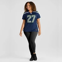 Maillot de match Nike Riq Woolen College Navy pour femme des Seattle Seahawks