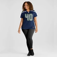 Women's Nike Robbie Ouzts  College Navy Seattle Seahawks Team Game Jersey