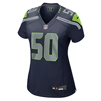 Women's Nike Trevis Gipson  College Navy Seattle Seahawks Team Game Jersey