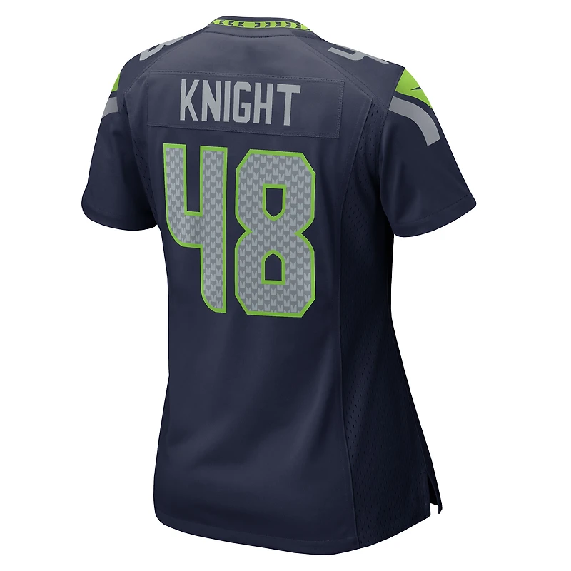 Women's Nike Tyrice Knight College Navy Seattle Seahawks Team Game Jersey