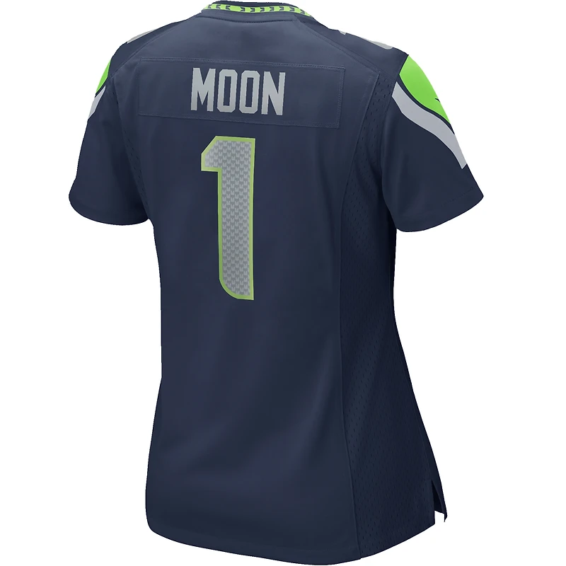 Women's Nike Warren Moon College Navy Seattle Seahawks Game Retired Player Jersey