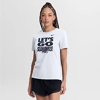 T-shirt Nike blanc Seattle Seahawks Primetime pour femmes