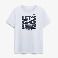Women's Nike White Seattle Seahawks Primetime T-Shirt