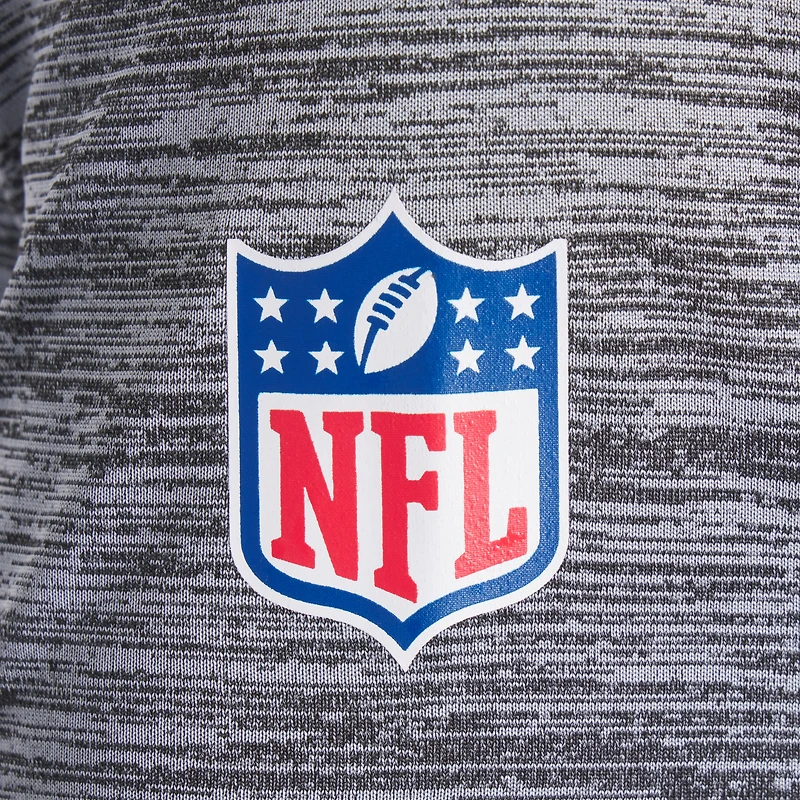 T-shirt Nike gris loup pour femme Seattle Seahawks 2025 Rivalries Collection Sideline Velocity Dri-FIT