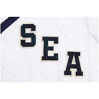 Pull à col en V Pro Standard blanc pour femmes des Seattle Seahawks Prep