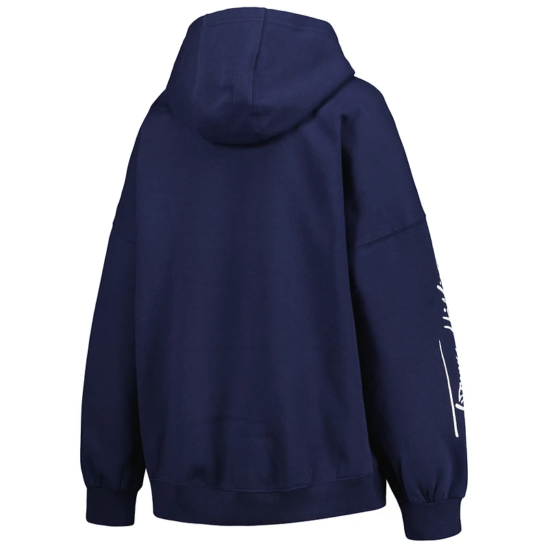 Sweat à capuche Tommy Hilfiger College Navy Seattle Seahawks Becca pour femme