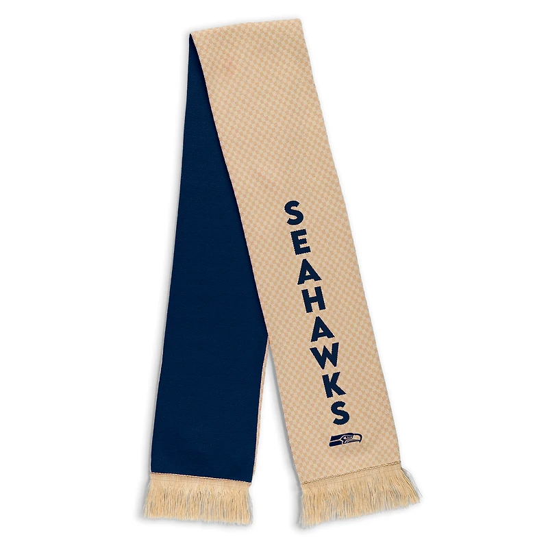 Women's WEAR by Erin Andrews Seattle Seahawks Tonal Microcheck Scarf & Glove Set