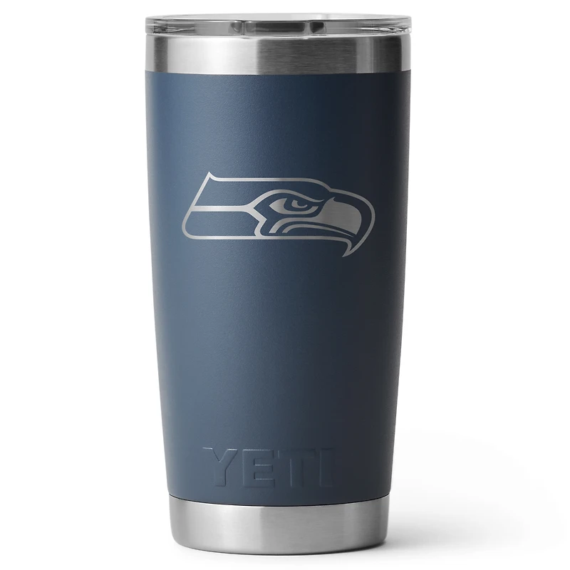 YETI Seattle Seahawks 20oz. Rambler Tumbler with Magslider Lid