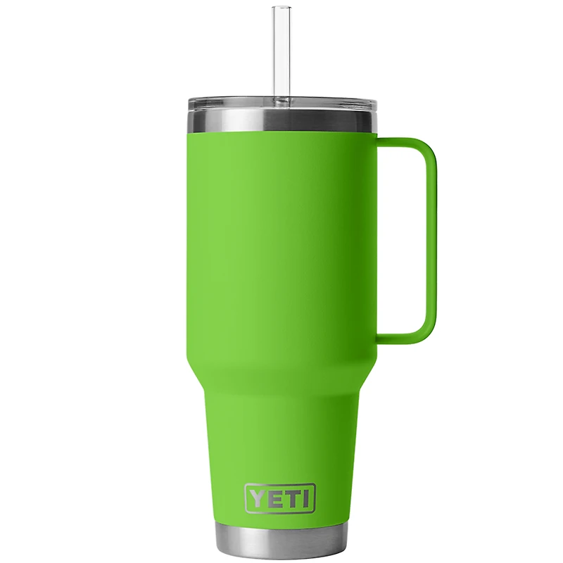 Tasse Rambler avec paille YETI Seattle Seahawks Secondary (1,27 l)