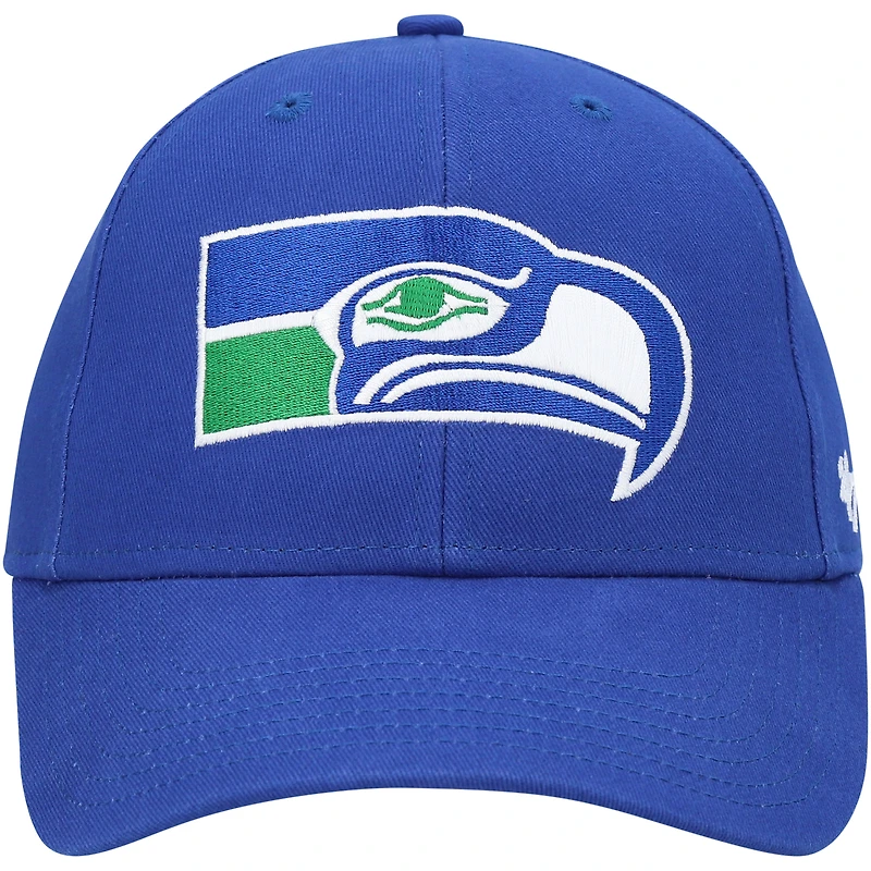 Casquette réglable MVP Royal Seattle Seahawks Legacy Basic '47 pour jeune