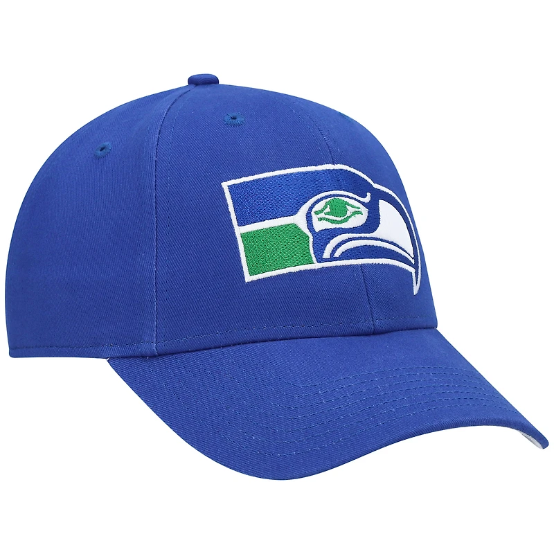 Casquette réglable MVP Royal Seattle Seahawks Legacy Basic '47 pour jeune