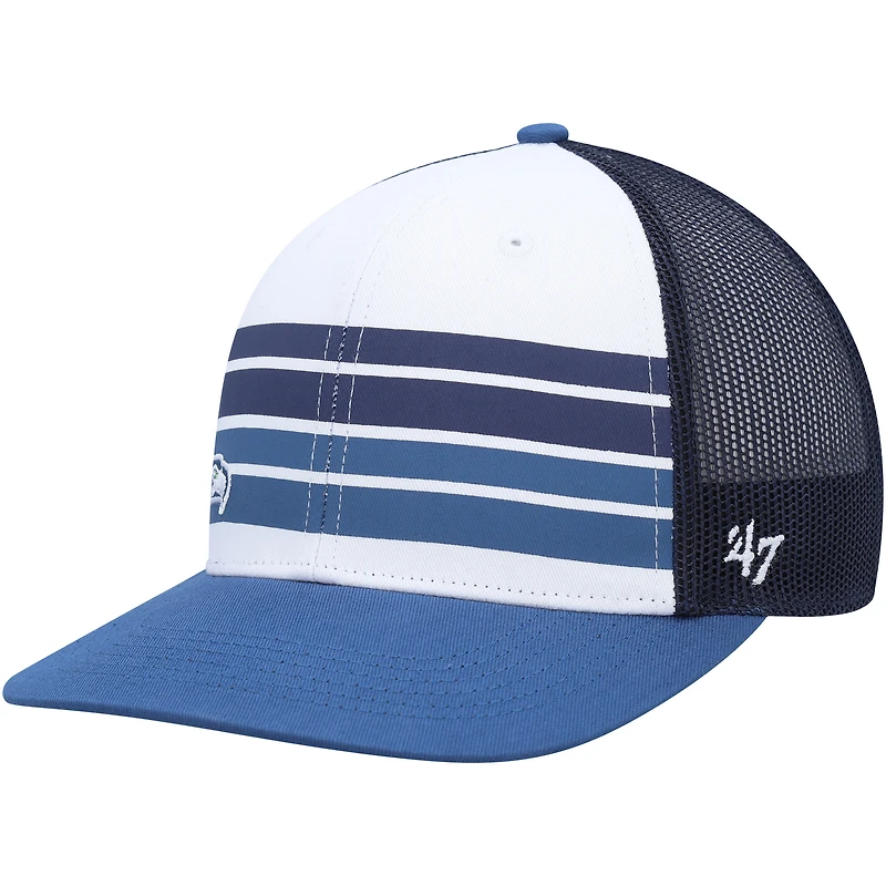 Casquette Snapback Seattle Seahawks Cove '47 blanche/bleue pour jeune