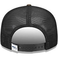Youth New Era Camo Seattle Seahawks  Main Trucker 9FIFTY Snapback Hat
