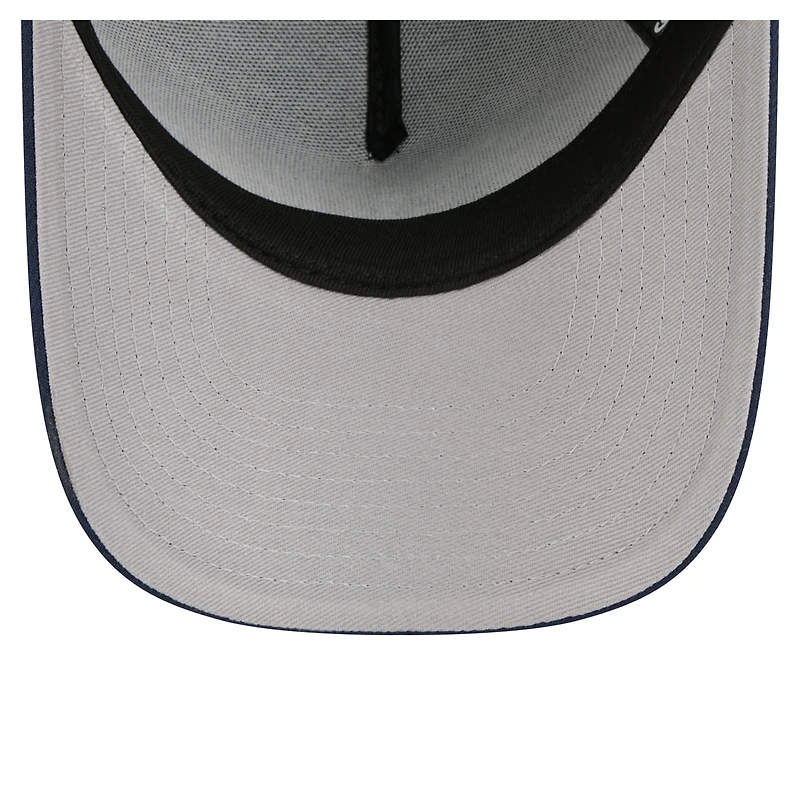 Youth New Era College Navy Seattle Seahawks 9FORTY A-Frame Adjustable Hat