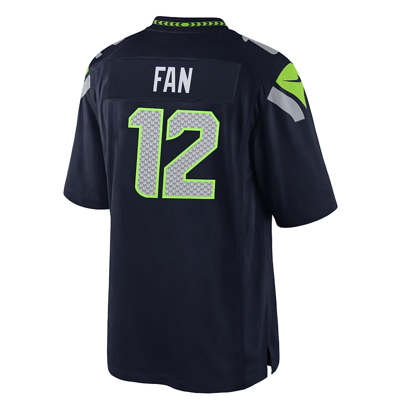 Youth Nike 12th Fan College Navy Seattle Seahawks Game Jersey