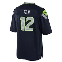 Youth Nike 12th Fan College Navy Seattle Seahawks Game Jersey