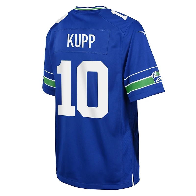 Maillot de match Nike Cooper Kupp Royal pour jeune des Seattle Seahawks