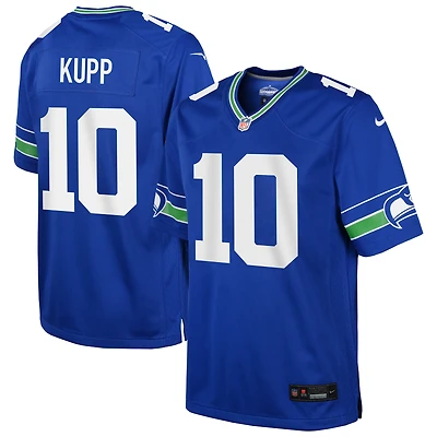 Maillot de match Nike Cooper Kupp Royal pour jeune des Seattle Seahawks
