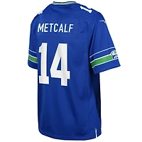 Maillot de match Nike DK Metcalf Royal Seattle Seahawks pour jeune