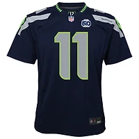 Youth Nike Jaxon Smith-Njigba College Navy Seattle Seahawks 50th Season Game Jersey