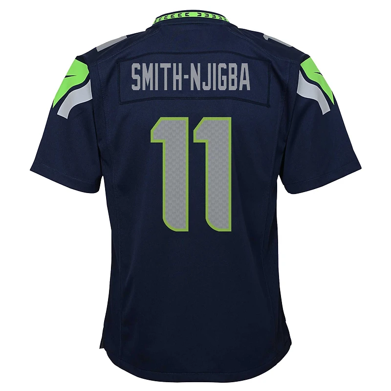 Youth Nike Jaxon Smith-Njigba College Navy Seattle Seahawks Game Jersey