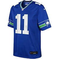 Maillot de match Nike Jaxon Smith-Njigba Royal Seattle Seahawks pour jeunes