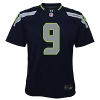 Youth Nike Kenneth Walker III College Navy Seattle Seahawks Team Game Jersey
