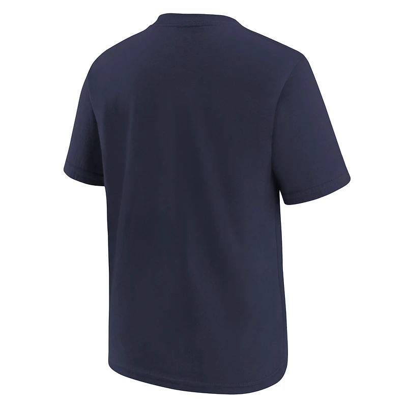 Youth Nike Navy Seattle Seahawks Logo T-Shirt
