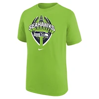 Youth Nike Neon Green Seattle Seahawks Icon Legend T-Shirt
