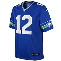 Youth Nike Royal Seattle Seahawks 12th Fan Alternate Game Jersey