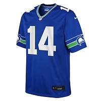Youth Nike Sam Darnold Royal Seattle Seahawks Game Jersey