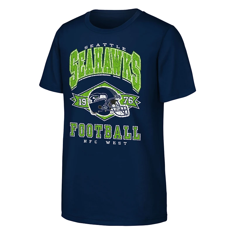 T-shirt de lancement des Seattle Seahawks l'équipe universitaire Outerstuff pour jeunes