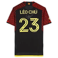 Léo Chú Seattle Sounders FC Autographed Match-Used #23 Red adidas Jersey from the 2024 MLS Season - Size M