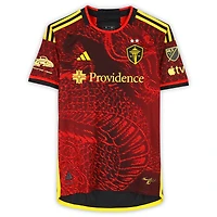 Léo Chú Seattle Sounders FC Autographed Match-Used #23 Red adidas Jersey from the 2024 MLS Season - Size M