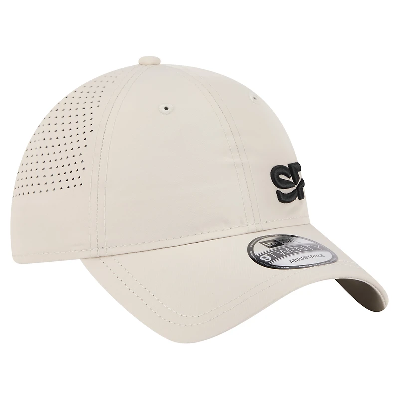 Men's New Era Tan Seattle Sounders FC Active 9TWENTY Adjustable Hat