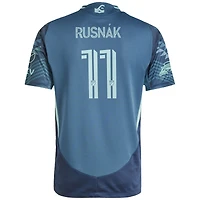 Men's adidas Albert Rusnak Blue Seattle Sounders FC 2025 The Salish Sea Kit Authentic Player Jersey