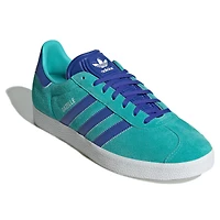 Men's adidas  Aqua/Blue Seattle Sounders FC 2025 Jersey Hook Third Gazelle Shoes