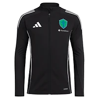 Men's adidas  Black Seattle Sounders FC 2025 Full-Zip Training Jacket