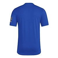 Men's adidas Blue Seattle Sounders FC 2025 Archive Collection Jersey Hook T-Shirt