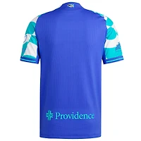 maillot adidas bleu Seattle Sounders FC 2025 pour homme, troisième authentique