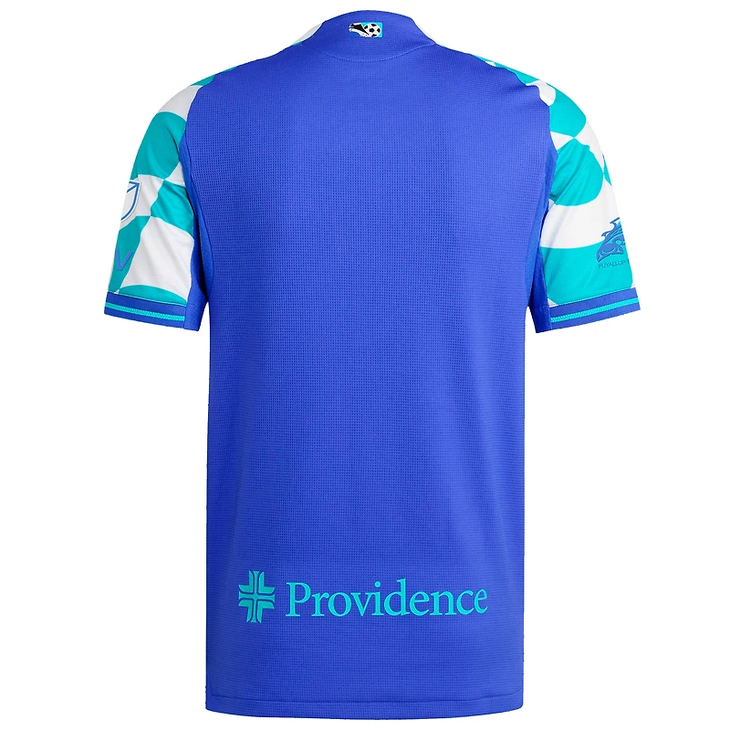 Men's adidas Blue Seattle Sounders FC 2025 Third Authentic Jersey
