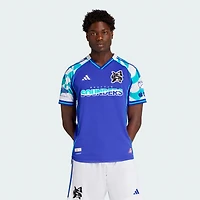 maillot adidas bleu Seattle Sounders FC 2025 pour homme, troisième authentique