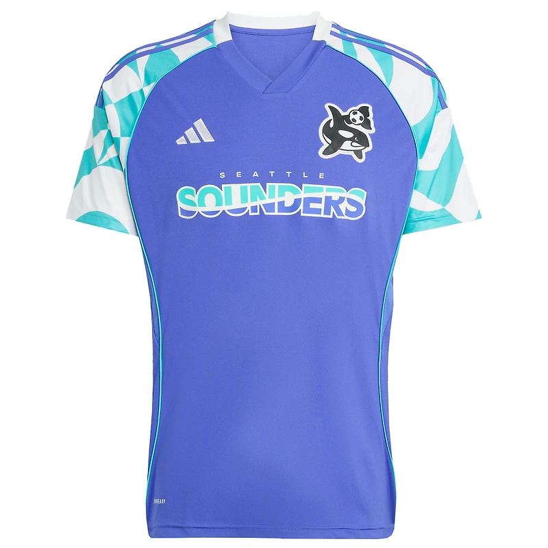 Men's adidas Blue Seattle Sounders FC 2025 Third Replica Jersey