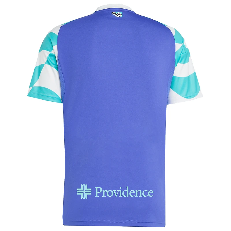 Maillot réplique bleu adidas Seattle Sounders FC 2025 pour homme
