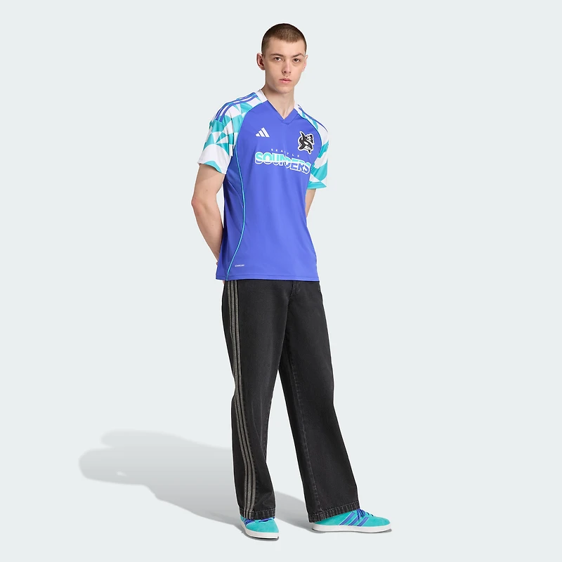 Maillot réplique bleu adidas Seattle Sounders FC 2025 pour homme