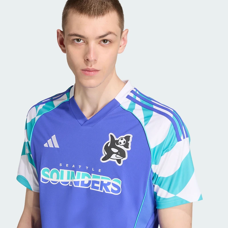 Maillot réplique bleu adidas Seattle Sounders FC 2025 pour homme