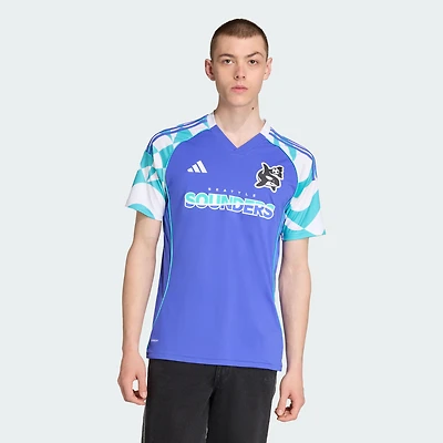 Maillot réplique bleu adidas Seattle Sounders FC 2025 pour homme