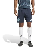 Short adidas bleu Seattle Sounders FC Away 2025 The Salish Sea Kit Authentic pour homme