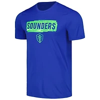 T-shirt adidas bleu Seattle Sounders FC Local Pop AEROREADY pour hommes