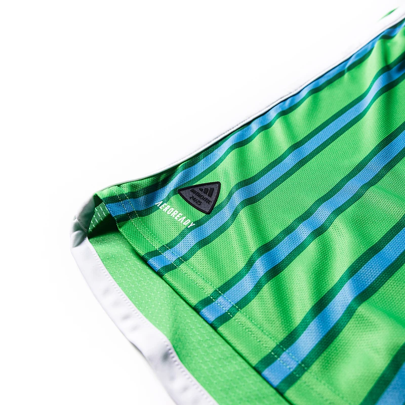 Maillot de joueur authentique Cristian Roldan pour hommes, vert Seattle Sounders FC 2024 The Anniversary Kit
